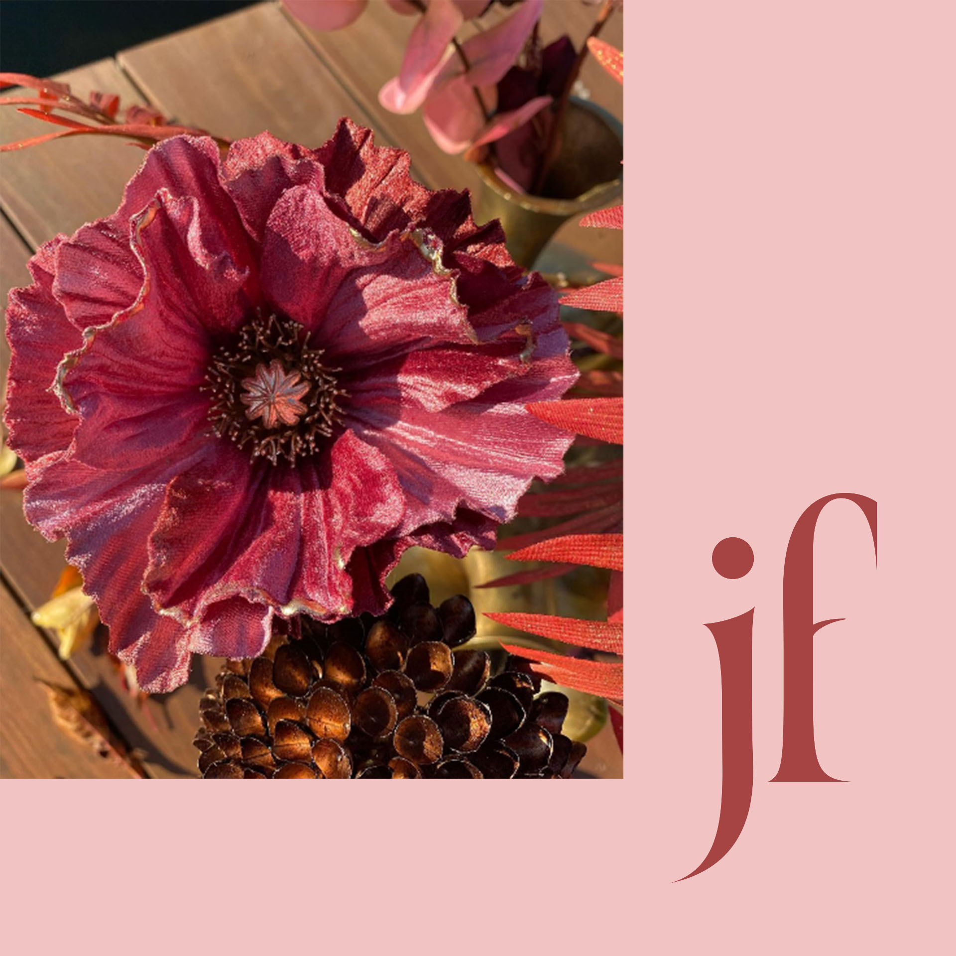Silk Flowers by Joyce Fransen Insta Post